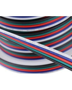 100 meters 18 AWG RGBW 5-pin wire