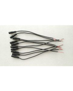 10 pieces of DC power supply male cord cable connector