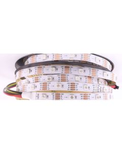 12V 5 meters 150 LEDs IP20 non-waterproof programmable CS8812 RGB 5050 LED strip
