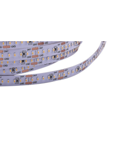 24V 5 meters 1200 LEDs IP20 non-waterproof SMD 2110 LED flexible warm white light strip