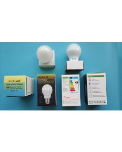 MiLight FUT017 dual white light RF wireless remote LED lamp bulb